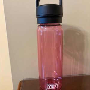 NWOT Yeti pink plastic water bottle